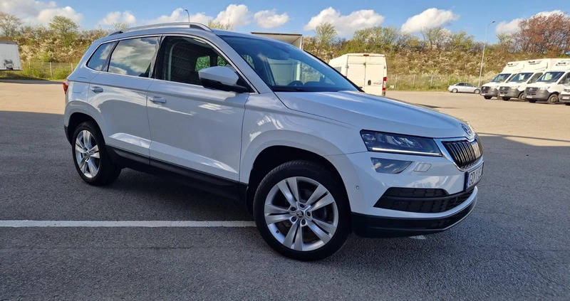 Skoda Karoq cena 85899 przebieg: 158000, rok produkcji 2019 z Gdańsk małe 301